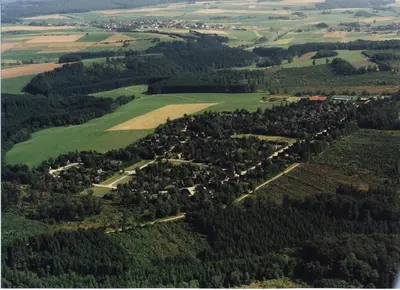 Naturlandschaft in der Nähe des Ferienhauses