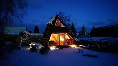 Ferienhaus Freilingen im Winter