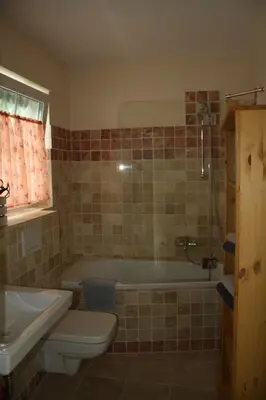 Ein Badezimmer in der Unterkunft Ferienhaus Lilli
