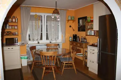 Küche/Küchenzeile in der Unterkunft Ferienhaus Lilli