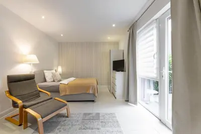 TV/Unterhaltungsangebot in der Unterkunft Appartements an der Therme