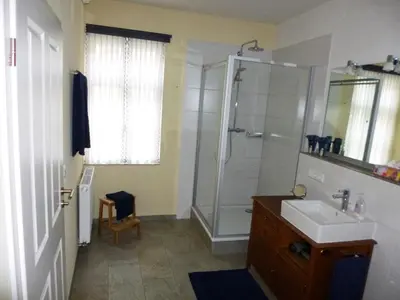 Ein Badezimmer in der Unterkunft Gästehaus Rheinromantik