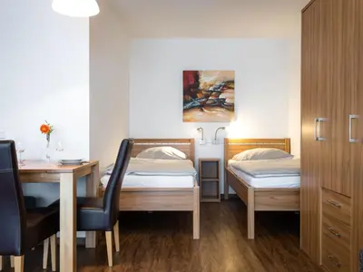 Ein Bett oder Betten in einem Zimmer der Unterkunft Apartment Lahnhöhe - A707 by Interhome