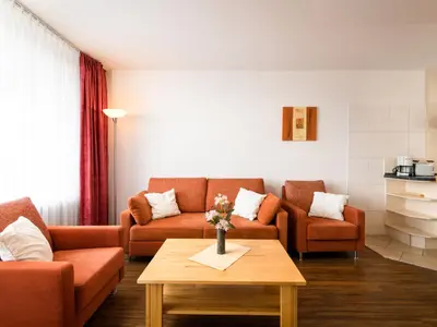 Ein Sitzbereich in der Unterkunft Apartment Lahneck - B1013 by Interhome
