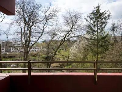 Ein Balkon oder eine Terrasse in der Unterkunft Apartment Flora - B306 by Interhome