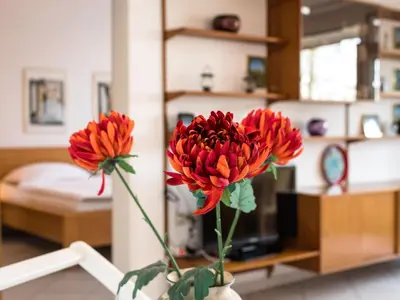 Ein Bett oder Betten in einem Zimmer der Unterkunft Apartment Ankerplatz - B313 by Interhome