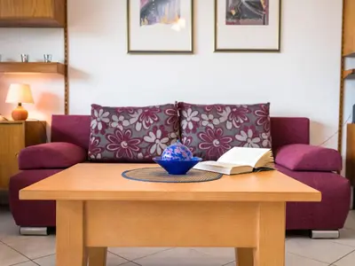 Ein Sitzbereich in der Unterkunft Apartment Ankerplatz - B313 by Interhome