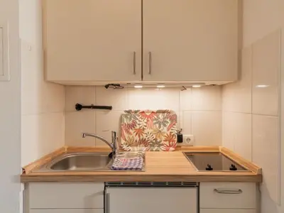 Küche/Küchenzeile in der Unterkunft Apartment Hygge - B410 by Interhome