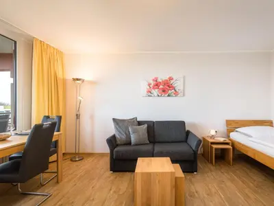 Ein Sitzbereich in der Unterkunft Apartment Butterblume - B808 by Interhome