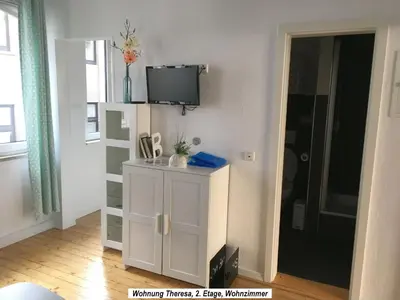 Küche/Küchenzeile in der Unterkunft Ferienwohnung im Herzen der Koblenzer Altstadt