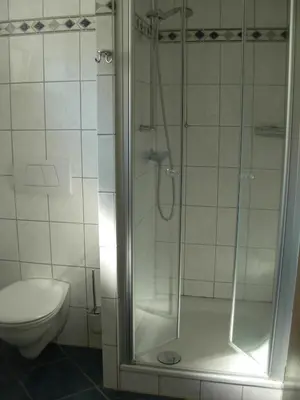 Ein Badezimmer in der Unterkunft Ferienwohnung Steinebach