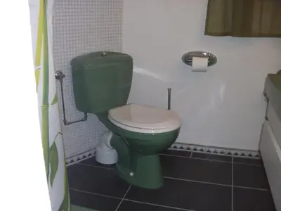 Ein Badezimmer in der Unterkunft Grünes Appartment Nürburgring
