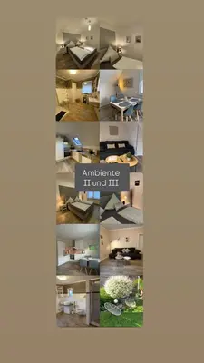 Grundriss der Unterkunft Ferienwohnung Ambiente II und III
