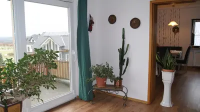 Ein Balkon oder eine Terrasse in der Unterkunft Haus Straus