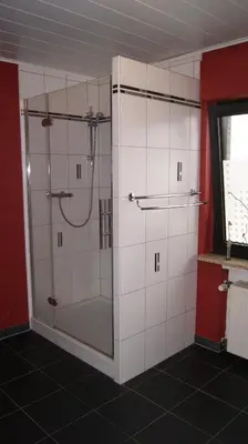 Ein Badezimmer in der Unterkunft Haus Straus