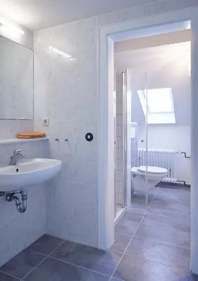 Ein Badezimmer in der Unterkunft Ferienwohnung Schwarz
