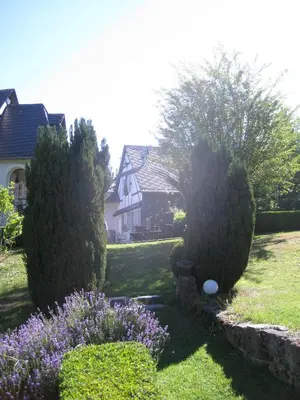 Ein Garten an der Unterkunft Romantikmühle Heartlandranch