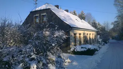 Haus Alte Schule im Winter