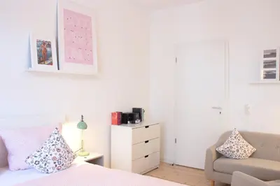 Ein Sitzbereich in der Unterkunft Über den Dächern Boppards