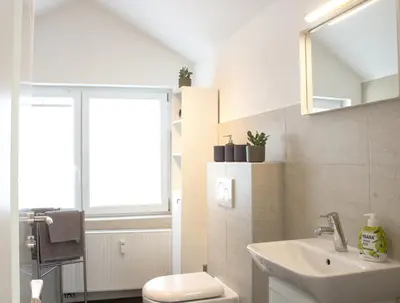 Ein Badezimmer in der Unterkunft Über den Dächern Boppards