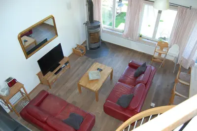TV/Unterhaltungsangebot in der Unterkunft Traumhaus am See