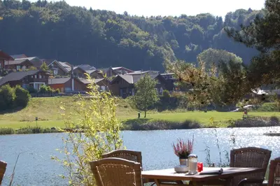 Naturlandschaft in der Nähe des Ferienhauses
