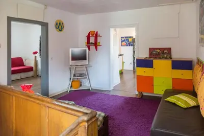 TV/Unterhaltungsangebot in der Unterkunft Wohnung am Nurburgring