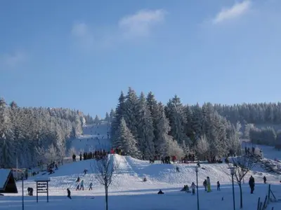 Ferienhaus Sternenhimmel im Winter
