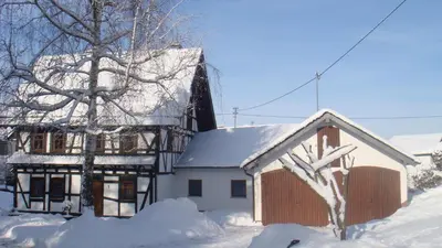 Ferienhaus Schmitt im Winter