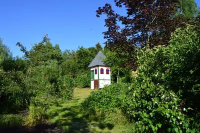 Ein Garten an der Unterkunft Haus Kaspers