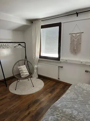 Ein Bett oder Betten in einem Zimmer der Unterkunft Daddy's home