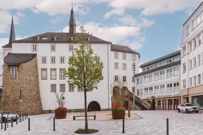 Das Gebäude in dem sich das Hotel befindet