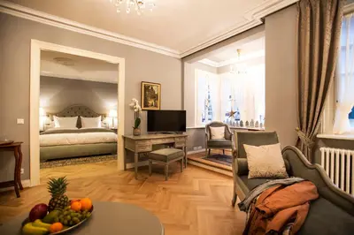 TV/Unterhaltungsangebot in der Unterkunft Romantik Hotel Zur Glocke