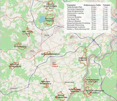 Grundriss der Unterkunft Fewo-LuxSus