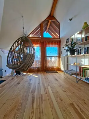 Die Bibliothek in der Ferienwohnung