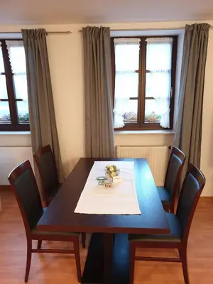 Ein Sitzbereich in der Unterkunft Appartement Schepper's