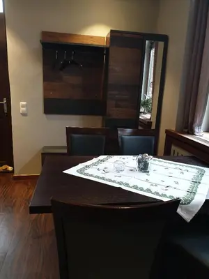 Ein Sitzbereich in der Unterkunft Appartement Schepper's