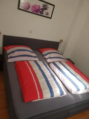 Ein Bett oder Betten in einem Zimmer der Unterkunft Appartement Schepper's