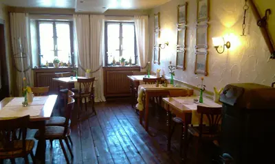 Ein Restaurant oder anderes Speiselokal in der Unterkunft Appartement Schepper's