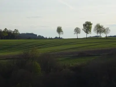 Naturlandschaft in der Nähe der Ferienwohnung