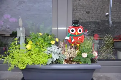 Ein Garten an der Unterkunft Gästehaus Am Hochsimmer