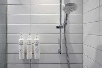 Ein Badezimmer in der Unterkunft Four Points Flex by Sheraton Koblenz