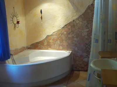 Ein Badezimmer in der Unterkunft Funny-Farm