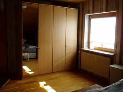 Ein Bett oder Betten in einem Zimmer der Unterkunft Ferienwohnung Haus Giesner