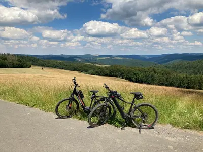 Radfahren an der Unterkunft Gästezimmer Melina am Nürburgring oder in der Nähe