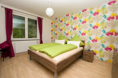 Ein Bett oder Betten in einem Zimmer der Unterkunft Haus Dana