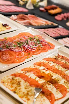 Essen im Hotel oder in der Nähe