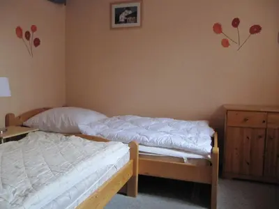 Ein Bett oder Betten in einem Zimmer der Unterkunft 