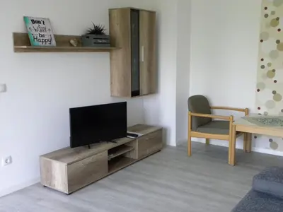 TV/Unterhaltungsangebot in der Unterkunft Ferienwohnung im Haus 