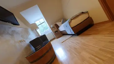 TV/Unterhaltungsangebot in der Unterkunft Hotel Zum Anker-THULLs Restaurant